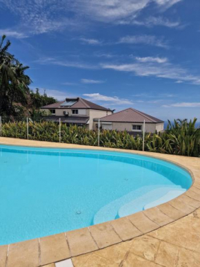 Maison du piton st leu, vue mer